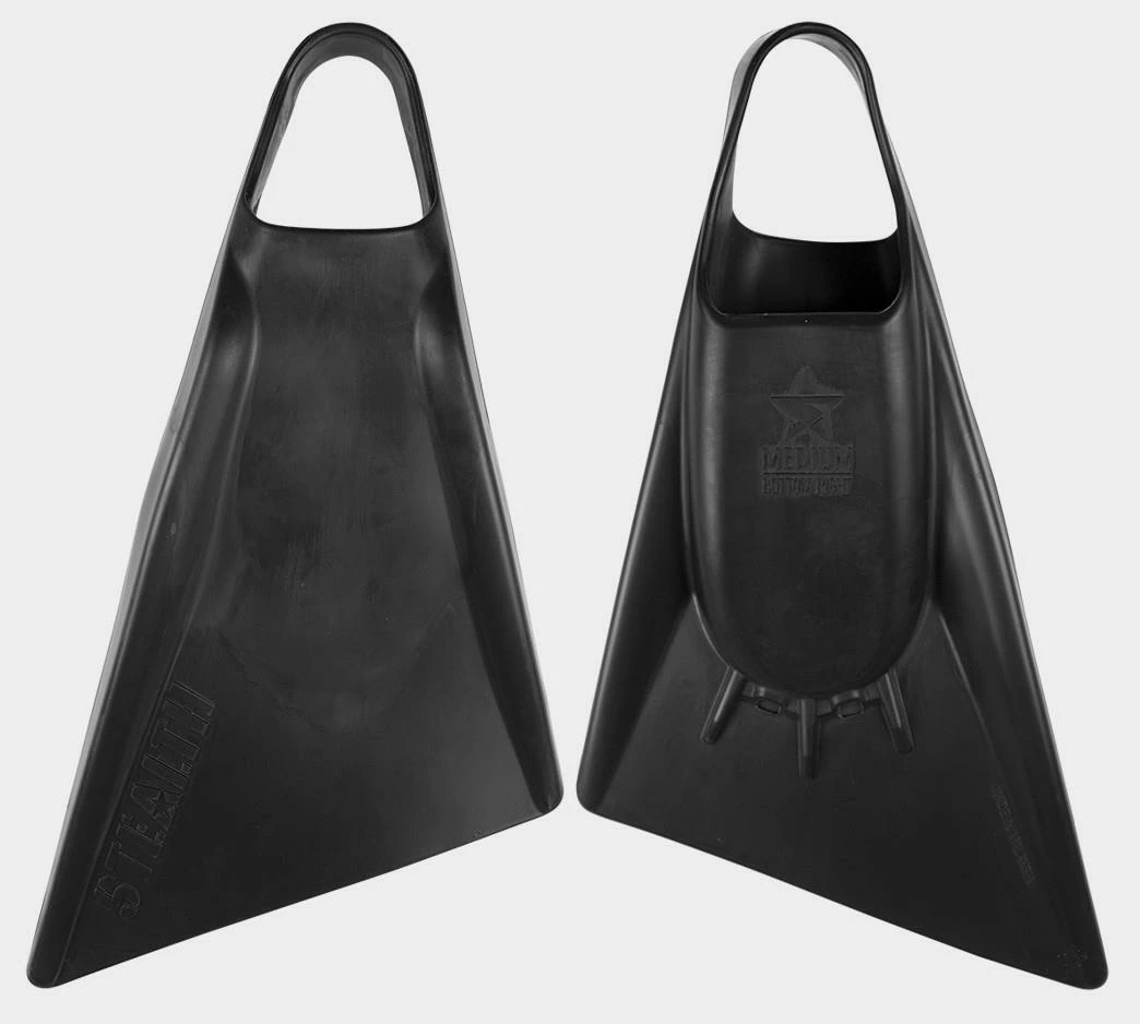 STEALTH S2 FINS - All Black 1 STEALTH S2 FINS - All Black