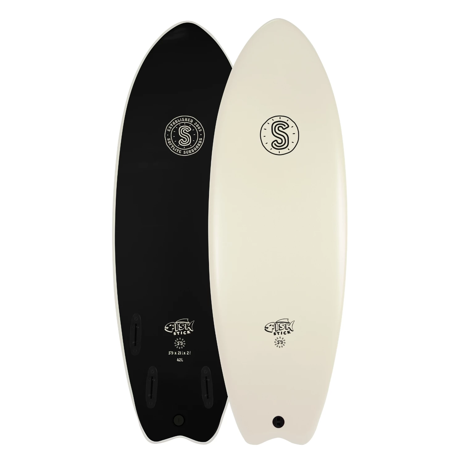 SOFTLITE SURFBOARDS Fish Stick 5'9' Quad Fin Fish 12 SOFTLITE SURFBOARDS Fish Stick 5'9' Quad Fin Fish - Image 12