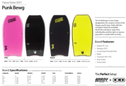 HARDY SHAPES BODYBOARDS Punk Bewg Polypro Core - 2021 Model 5 HARDY SHAPES BODYBOARDS Punk Bewg Polypro Core - 2021 Model -surf shop 638285
