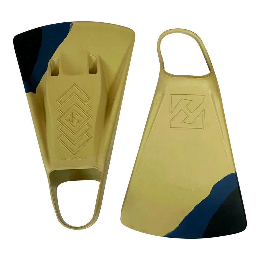 HUBBOARDS FINS - Dubb Zero - Tan/ Navy/ Black 3 HUBBOARDS FINS - Dubb Zero - Tan/ Navy/ Black - Image 3