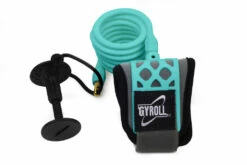 GYROLL Wrist Leash - Aqua Coil / Cuff