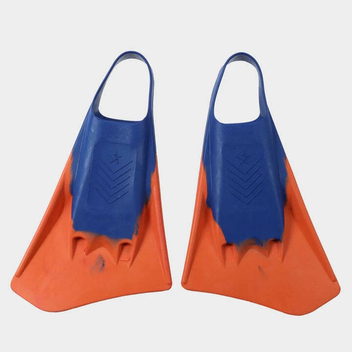 STEALTH S4 FINS - Electric Blue// Red 2 STEALTH S4 FINS - Electric Blue// Red - Image 2