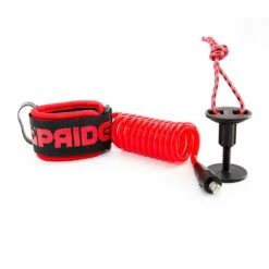 PRIDE BODYBOARDS PPS Deluxe Wrist Leash - Red