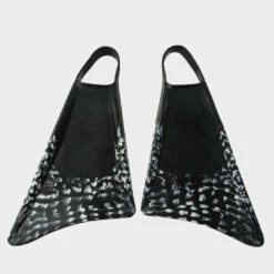 STEALTH S1 SUPREME FINS - Black/ White Pattern