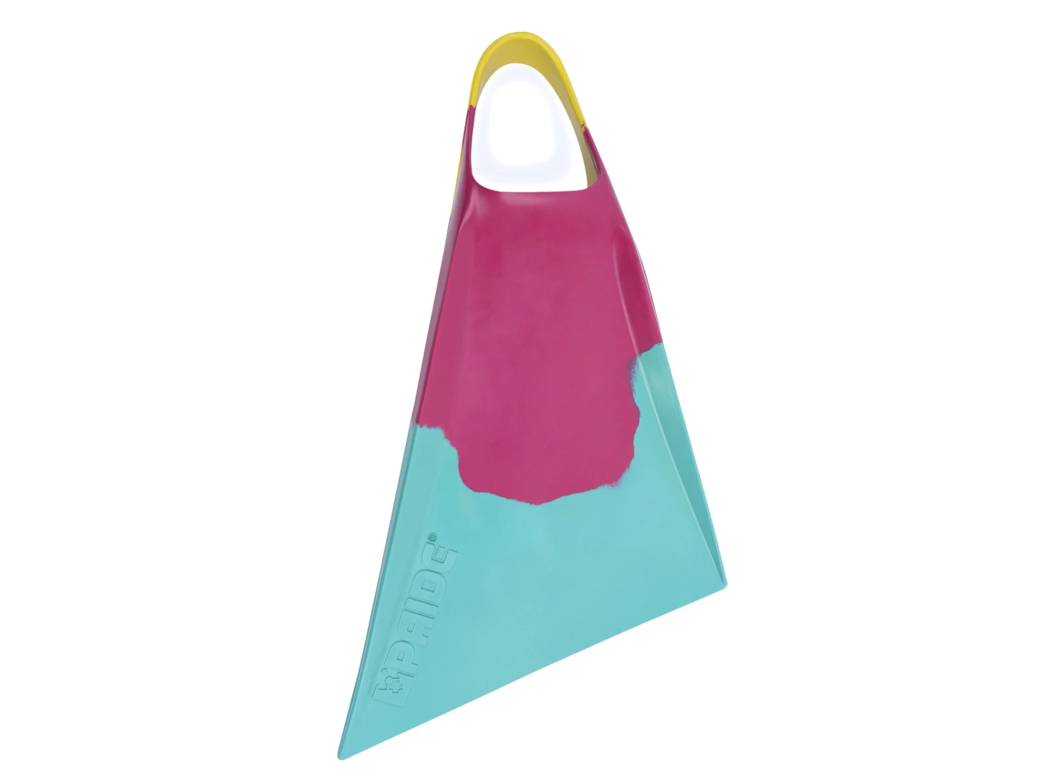 VULCAN V3 FINS - PLC Retro Model - Pink // Aqua// Yellow 4 VULCAN V3 FINS - PLC Retro Model - Pink // Aqua// Yellow - Image 4