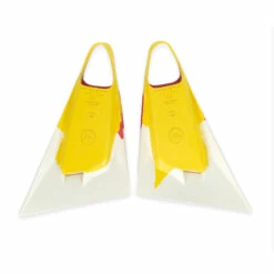 VULCAN V3 FINS - Bella Retro Model -Red // White// Yellow -surf shop 642737 2