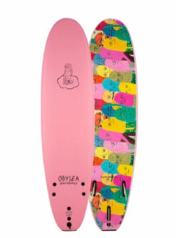 CATCH SURF Odysea Log 6'0 PRO Tri Fin Evan Rossell 2022/23 Model - Baby Pink