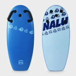 Nalu Soft Surfboards Stubby - Soft Surf Kick Board With Handles - 38"