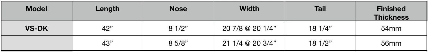 VS BODYBOARDS 'VS-DK' Polypro Core - 2022/23 Model 3 VS BODYBOARDS 'VS-DK' Polypro Core - 2022/23 Model - Image 3