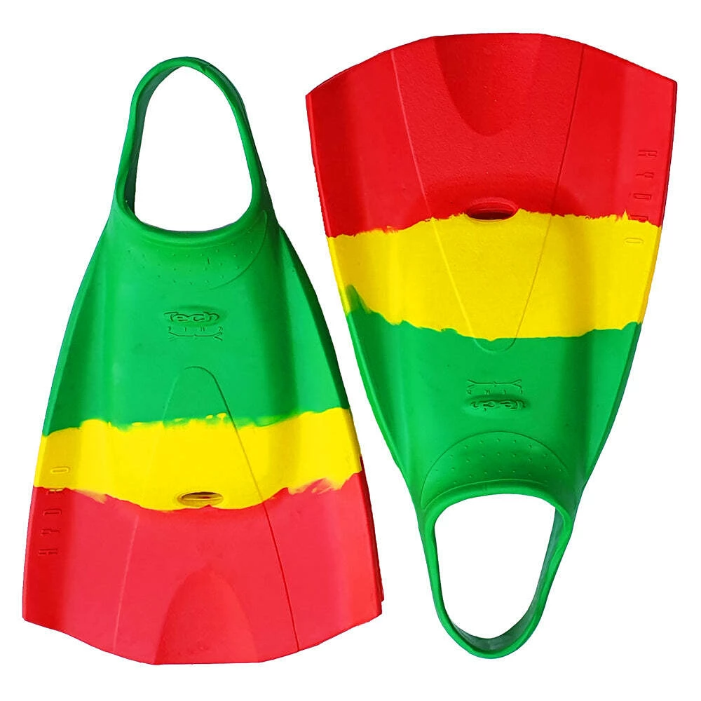 Hydro Tech Bodyboard Fin - Rasta 1 Hydro Tech Bodyboard Fin - Rasta