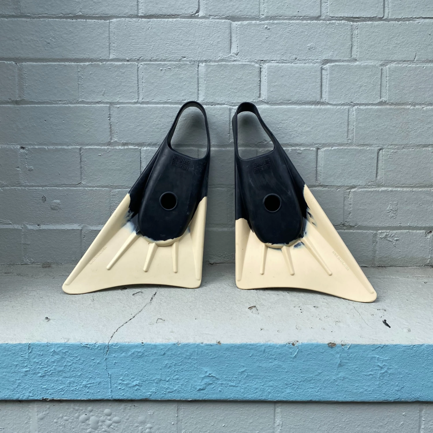 STEALTH S1 CLASSIC FINS - Black // Sand 4 STEALTH S1 CLASSIC FINS - Black // Sand - Image 4