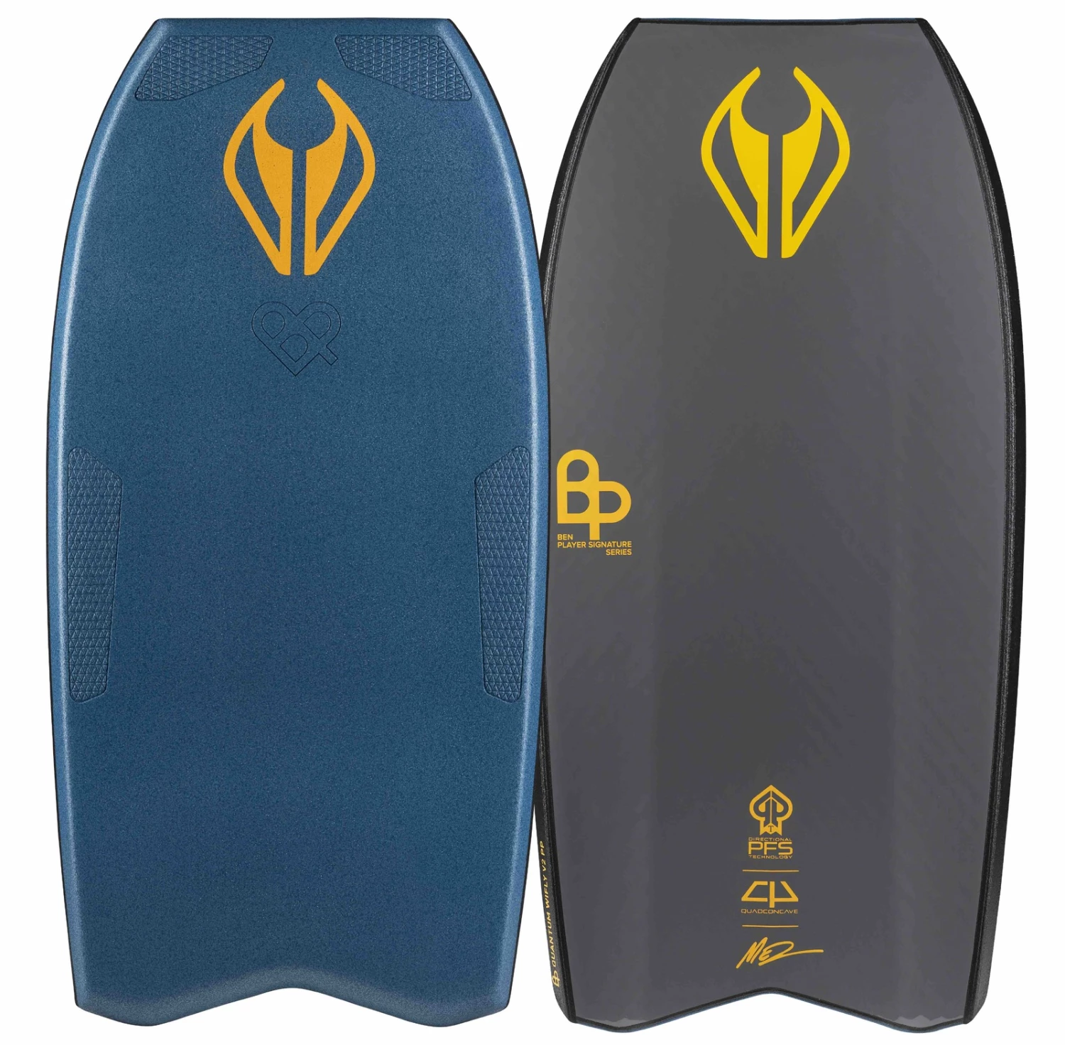 NMD BODYBOARDS Ben Player Quad Concave PFS-T Wi-Fly 2.0 Polypro Core - 2023/24 Model 1 NMD BODYBOARDS Ben Player Quad Concave PFS-T Wi-Fly 2.0 Polypro Core - 2023/24 Model