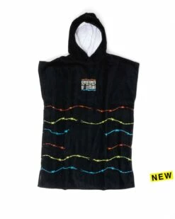 Creatures Of Leisure Poncho Changing Towel - Barbed Wire Grom