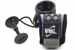 GYROLL Wrist Leash - Black Coil / Cuff