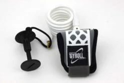 GYROLL Wrist Leash - White Coil / Cuff