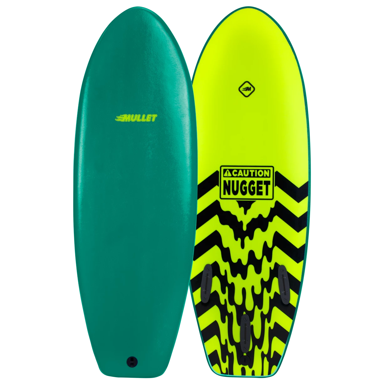 MULLET SOFT SURFBOARD Nugget Model - 4' 8 2 MULLET SOFT SURFBOARD Nugget Model - 4' 8 - Image 2