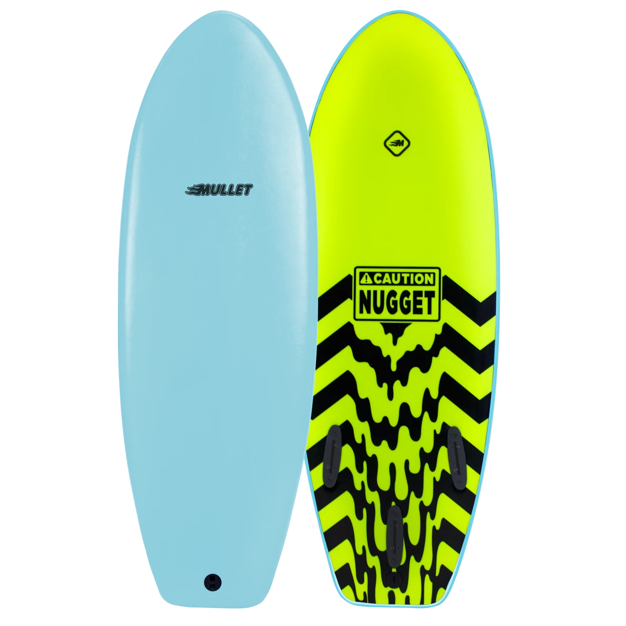 MULLET SOFT SURFBOARD Nugget Model - 4' 8 3 MULLET SOFT SURFBOARD Nugget Model - 4' 8 - Image 3