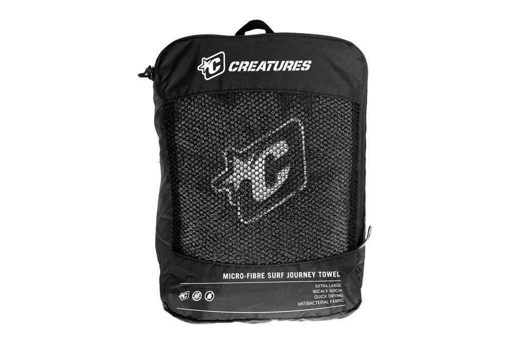 CREATURES OF LEISURE Journey Towel - Charcoal 1 CREATURES OF LEISURE Journey Towel - Charcoal