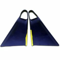 Viper Delta 2.0 Bodyboard Fins - Royal Blue// Yellow