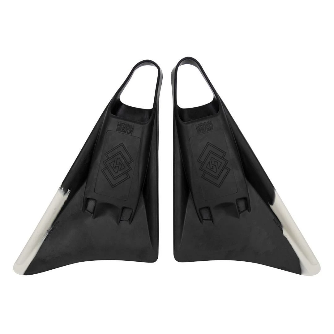 HUBBOARDS FINS - Hubb Air - Black/ White 2 HUBBOARDS FINS - Hubb Air - Black/ White - Image 2