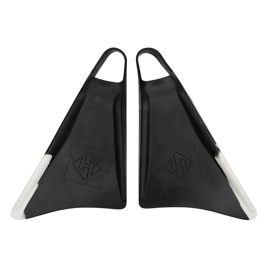 HUBBOARDS FINS - Hubb Air - Black/ White 1 HUBBOARDS FINS - Hubb Air - Black/ White