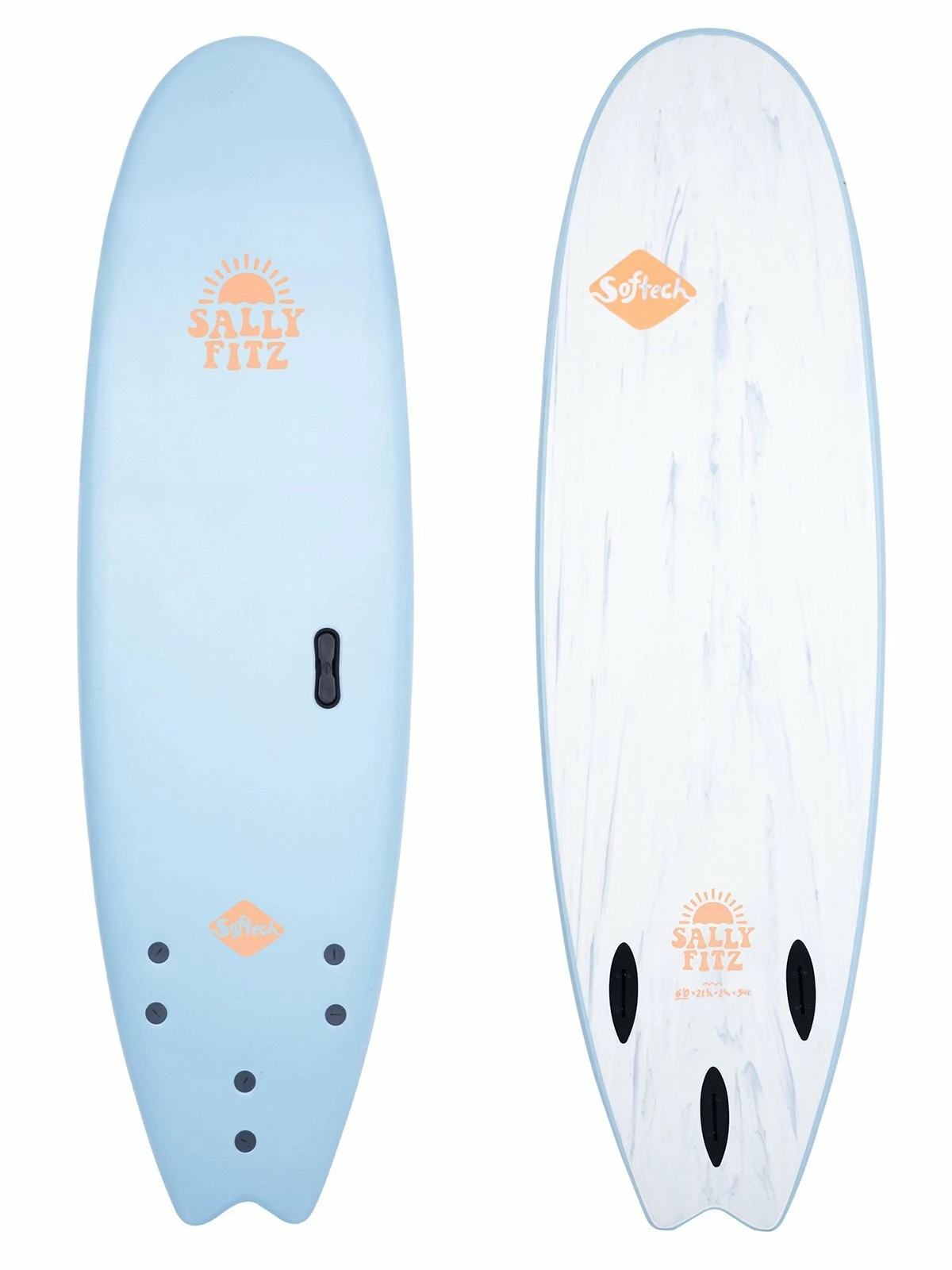 SOFTECH SOFT SURFBOARD Sally Fitzgibbon Thruster Funboard - 6'0 2 SOFTECH SOFT SURFBOARD Sally Fitzgibbon Thruster Funboard - 6'0 - Image 2