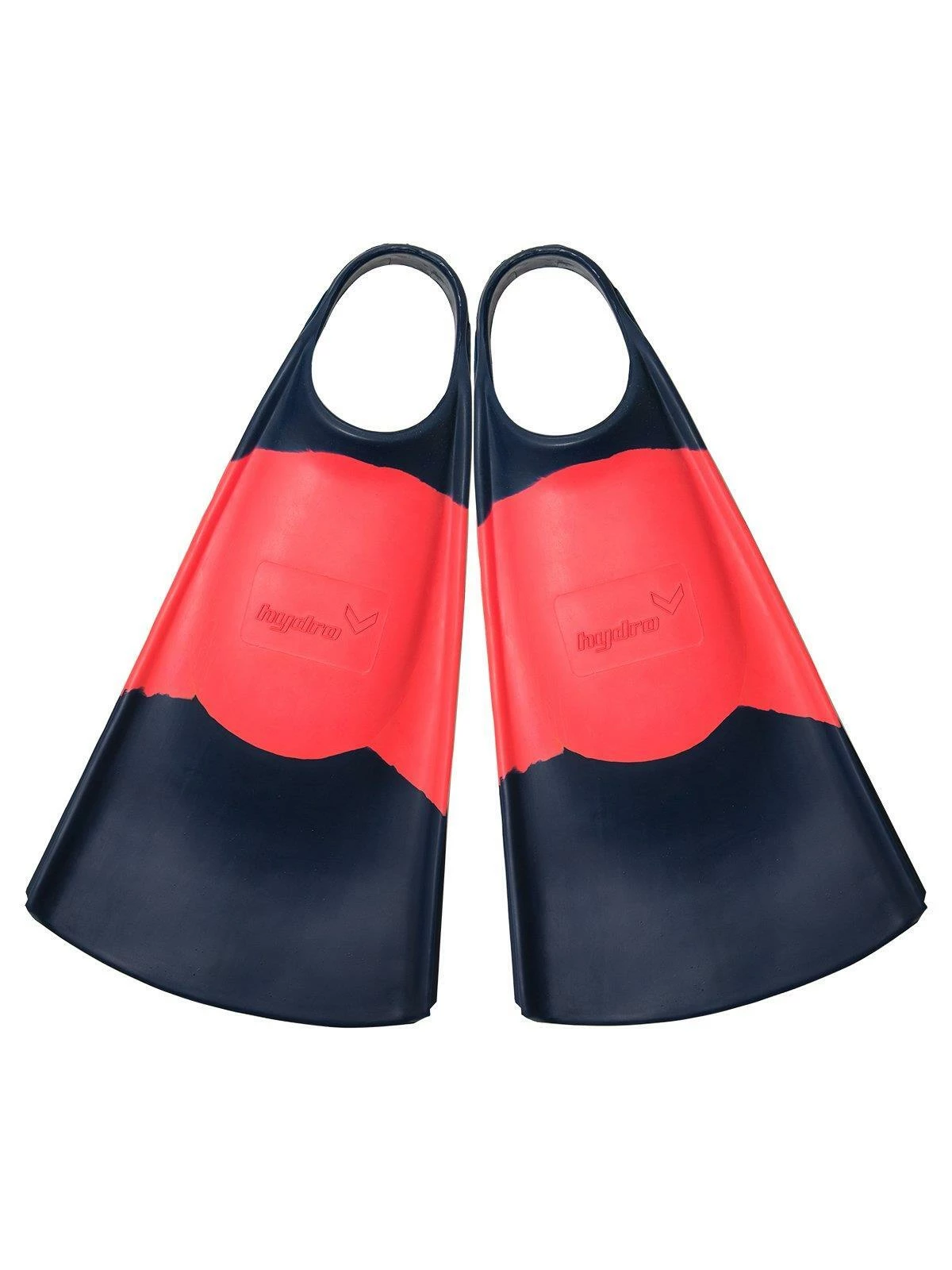 Hydro Originalz O.G. Bodyboard Fin - Navy/ Coral 1 Hydro Originalz O.G. Bodyboard Fin - Navy/ Coral