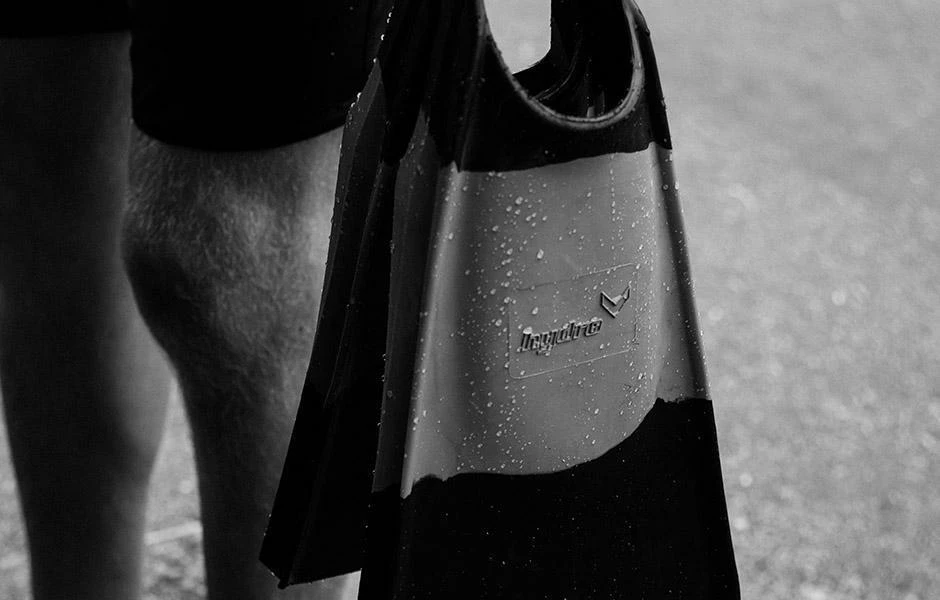 Hydro Originalz O.G. Bodyboard Fin - Olive/ Green 2 Hydro Originalz O.G. Bodyboard Fin - Olive/ Green - Image 2