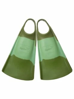 Hydro Originalz O.G. Bodyboard Fin - Olive/ Green
