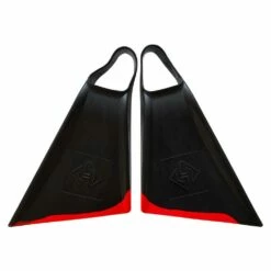 HUBBOARDS FINS - Boostin' Houston - Black/ Red -surf shop 9384635 2