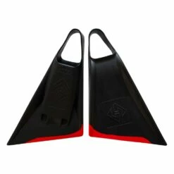 HUBBOARDS FINS - Boostin' Houston - Black/ Red