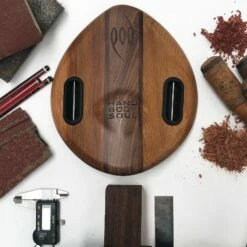 POD Handboards - Ego 9' Cedar & Walnut Handplane