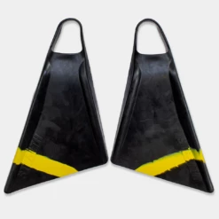 STEALTH S2 Pinnacle FINS - Black / Yellow Stripe