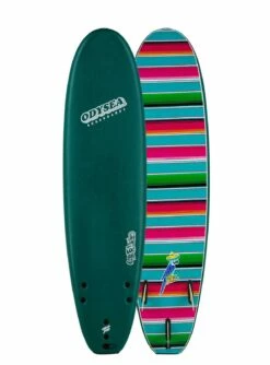 CATCH SURF Odysea - Log 7'0 PRO Tri Fin Johnny Redmond 2021/22 Model - Verde Green Deck