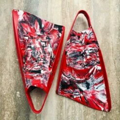 POD Fins PF3 Ocean Active - Red 8 POD Fins PF3 Ocean Active - Red -surf shop 9459307 2