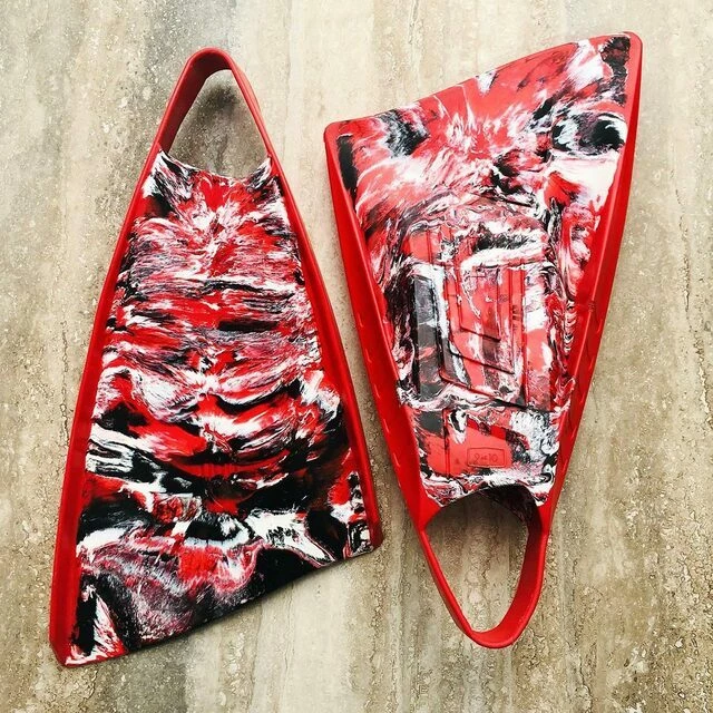 POD Fins PF3 Ocean Active - Red 4 POD Fins PF3 Ocean Active - Red - Image 4