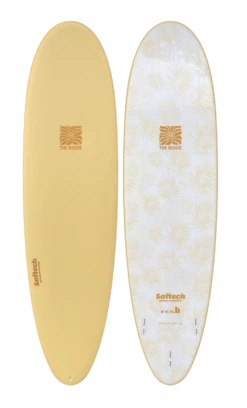 SOFTECH SOFT SURFBOARD Middie Epoxy Thruster - 6'4 -surf shop 9496089